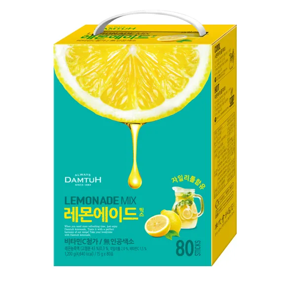 담터 담터레몬에이드80T 음료베이스, 1200g