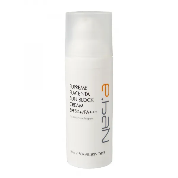 이바인 서프림 프라센타 선블럭 크림 SPF50+ PA+++ 50ml, 1개