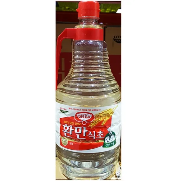Be식품군 농수산물 축산물_환만식초(롯데 1.8L)X9_도매 식자재 먹거리 선물용품, 본상품선택