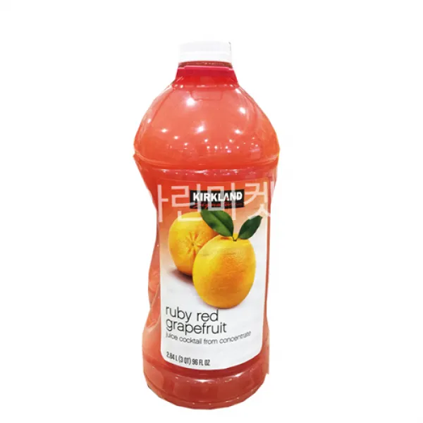 커클랜드시그니춰 루비 레드 자몽 칵테일, 2.84L, 1개