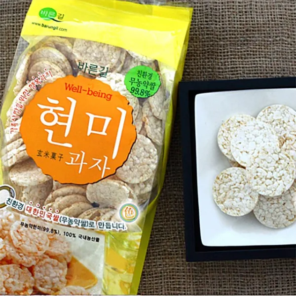 바른길 [바른길] 무농약 현미과자 (국산 110gX5봉) 무농약 현, 1