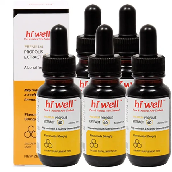 하이웰 뉴질랜드 프로폴리스 익스트랙트 팅쳐 25ml 5개, 1개