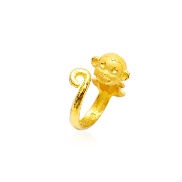 소아벨라 24K 몽키 돌반지 3.75g/1.87g