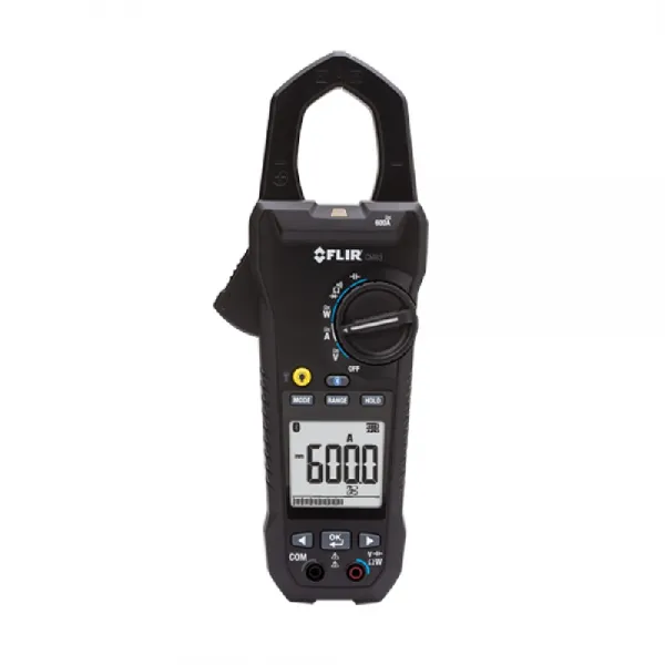 [AHH_4993075] FLIR-블루투스 파워클램프미터(고조파 측정) FLIR CM83 999.9V (1EA) 멀티테스터기 산업용클램프미터 디지털클램프미터 멀티테스트 디지털미터기, 단일상품