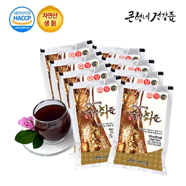 큰형네건강즙 국내 자연산 큰형네 숙성칡즙, 120팩, 100ml