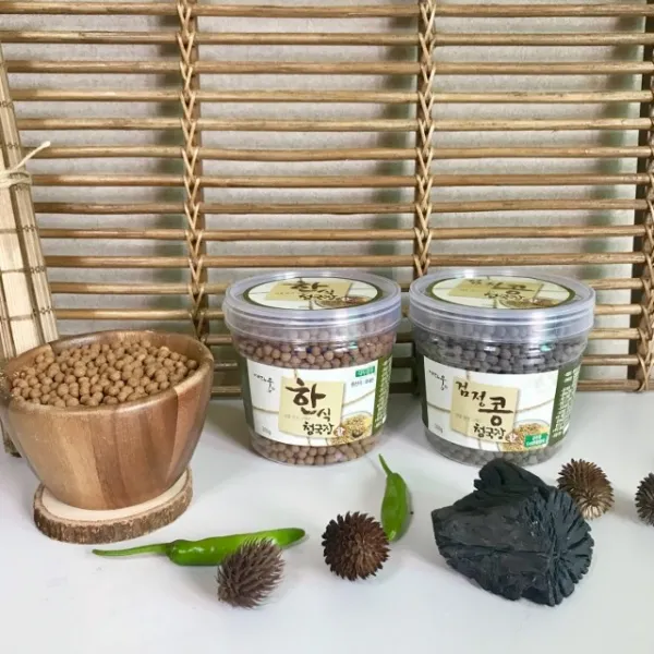 [예다움 문경한식된장] 검정콩 청국장 환, 300g, 1개