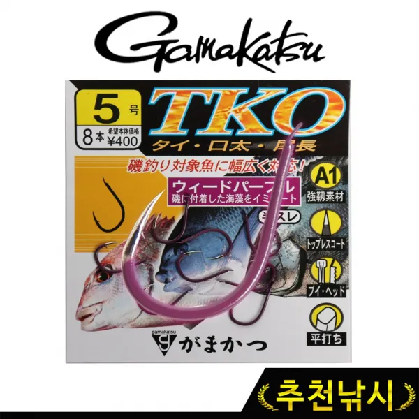 가마가츠 TKO 벵에돔바늘 긴꼬리벵에돔바늘