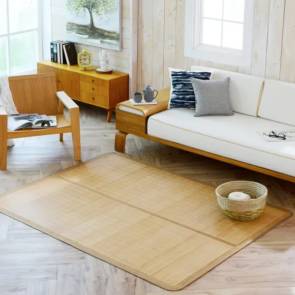 [한빛카페트]2.6mm 초광 매쉬 대자리 180x240cm거실형, 단품