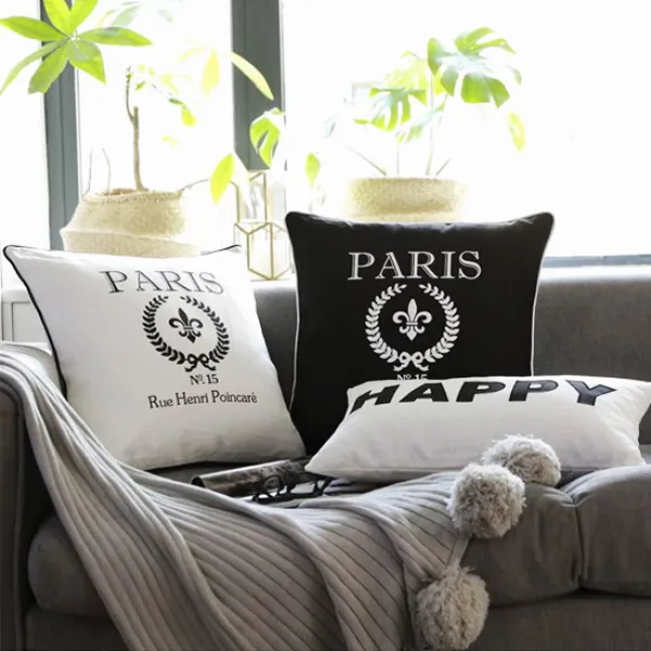 캐슬빈 PARIS 심플모던 홈인테리어 거실쇼파쿠션 쇼파쿠션, PARIS 커버