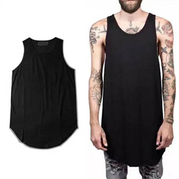 남성 레이어드 루즈 롱나시