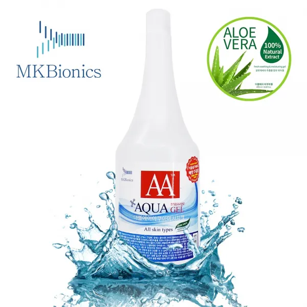 MKbionics 더블에이 아쿠아젤 470ml 마사지젤 러브젤 부드러운감촉, 1개