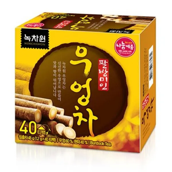 녹차원)팔방미인 우엉차 40T-M801148 차 문구 커피 생활용품 식음료 사무용품 음료수 녹차, 1