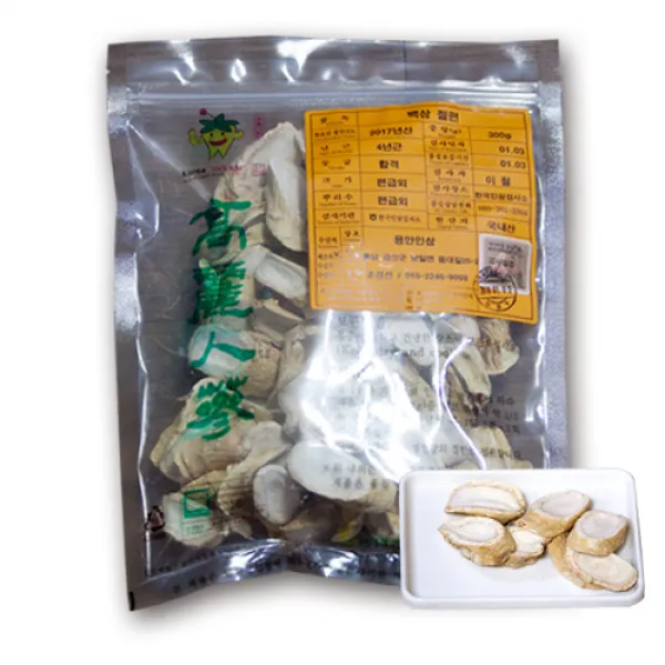 농협검사품 백삼절편 편삼 건삼 말린인삼 300g, 1개