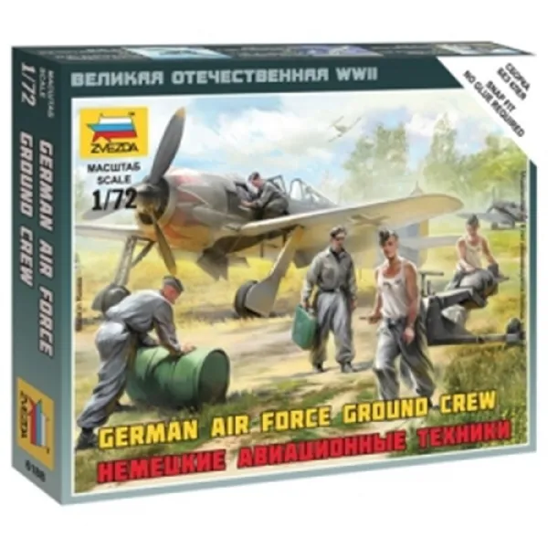 Zvezda BZ6188 72스케일 German airforce ground crew 프라모델