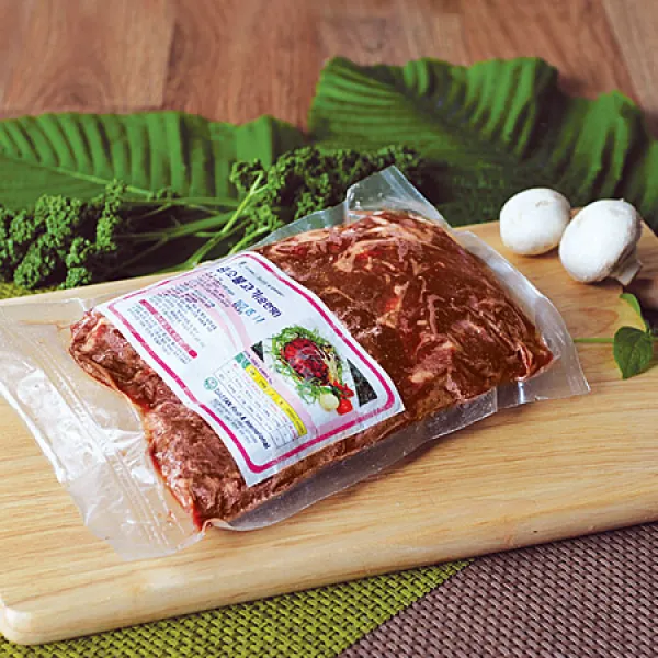[염소마루] 흑염소 양념불고기 - 가정용/캠핑용/선물용/파티용, 1팩, 1kg