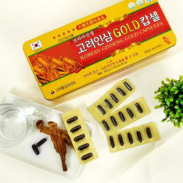 한국인삼유통공사 (3211) 인삼캡슐 120정, 98400mg, 1개