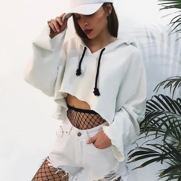 자체브랜드 여성 티셔츠 루즈핏 힙합 크롭 트렌드 후드티