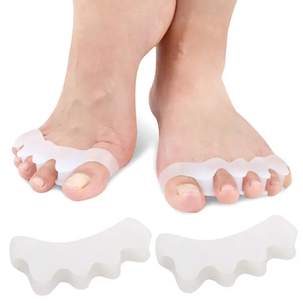 잡화다식 실리콘 발가락 교정기 1개