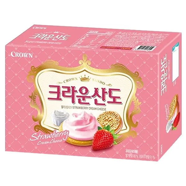 크라운 산도 딸기 161g X 12개 1box