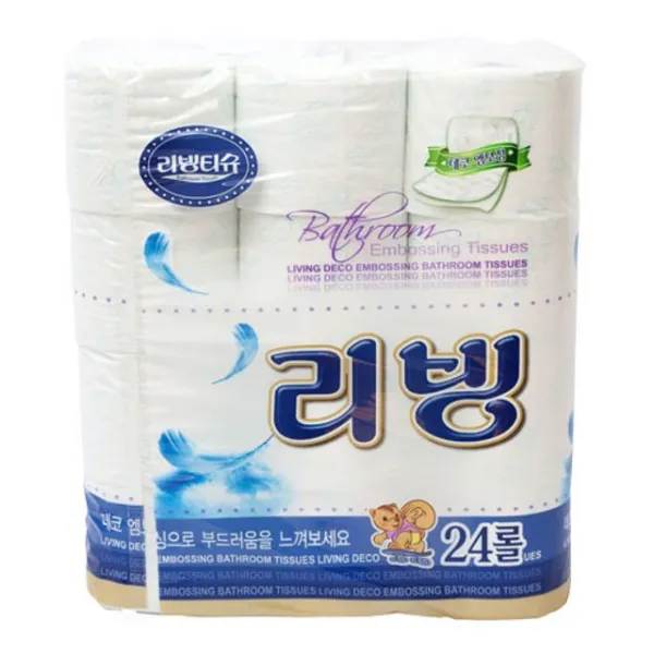 A리빙 화장지 2겹 50m (72개입), 단일상품