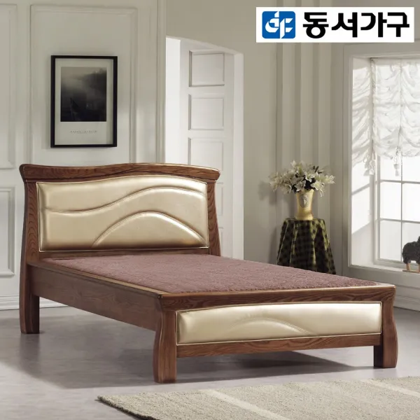 동서가구 보엘 702 싱글 흙침대(황토볼보료) DF909318, 엔틱
