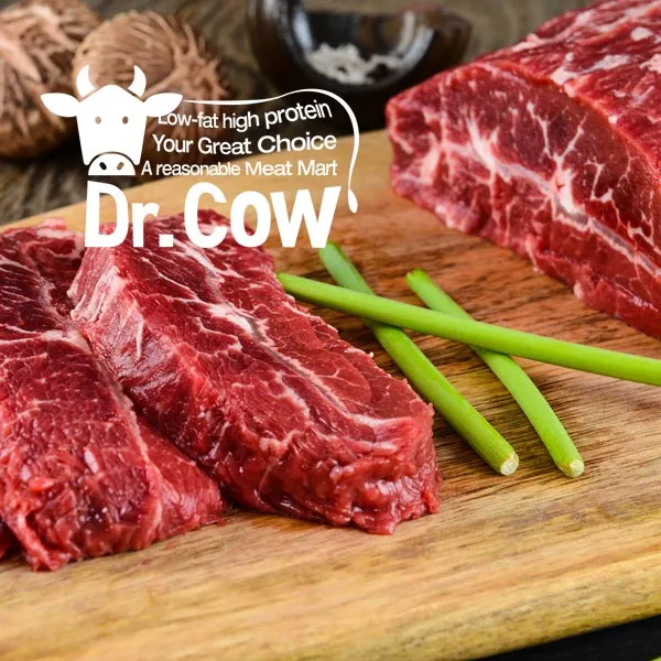 [닥터카우] 수입산 소고기 미국산 (초이스) 부채살 500g x 1, 1개, 부채살 (스테이크용) 500g x 1