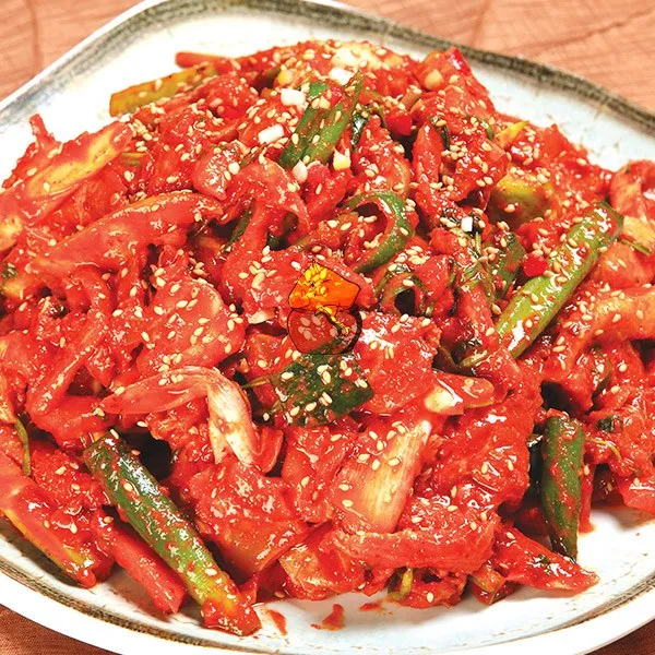 항아리홍탁 즉석홍어무침!! 1.5kg 특가 제주도청정무, 1개