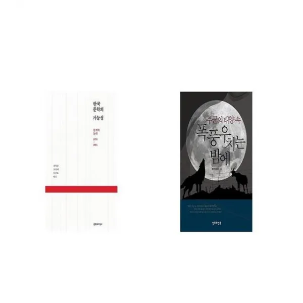 한국 문학의 가능성 + 주군의 태양 속 폭풍우 치는 밤에 [세트상품]