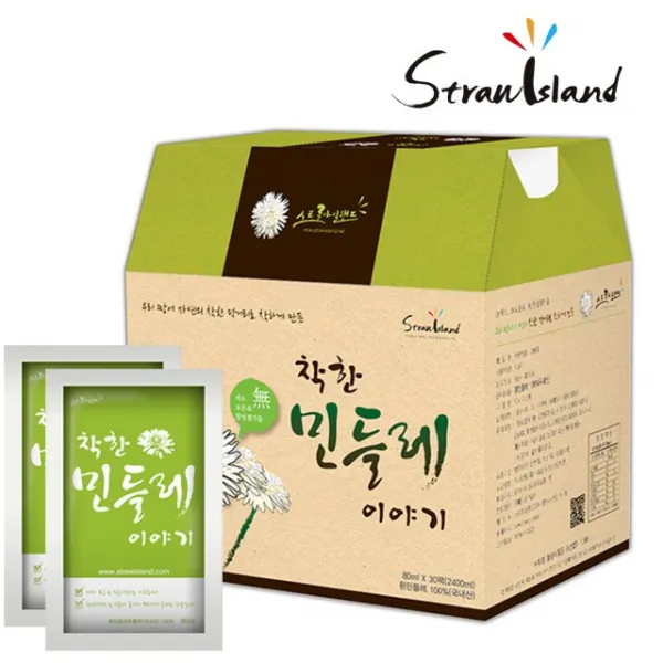 스트로아일랜드 착한민들레이야기 민들레즙, 80ml, 30포