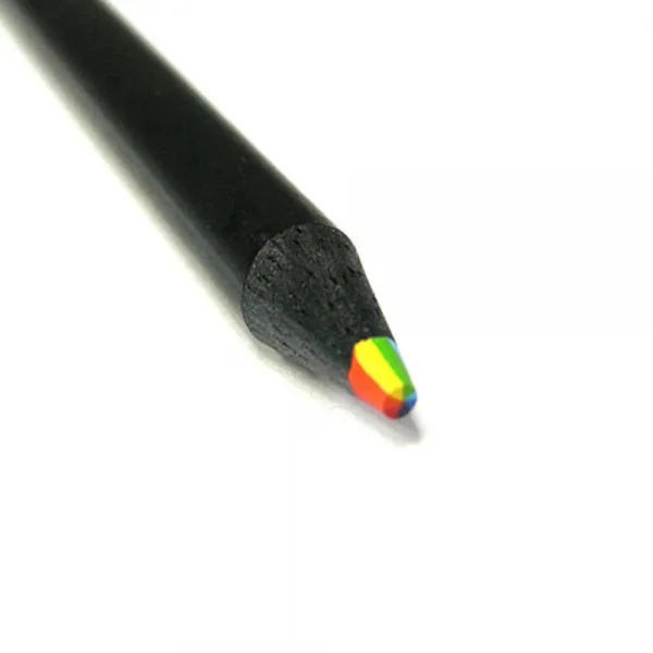 기린 블랙펄 무지개 색연필 7색 KN-06