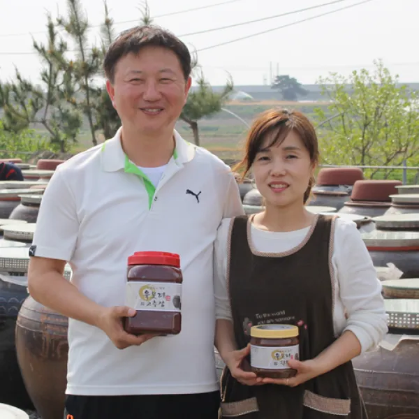 배부른사람들 국산 전통 수제 고추장 (정읍), 1통, 1kg