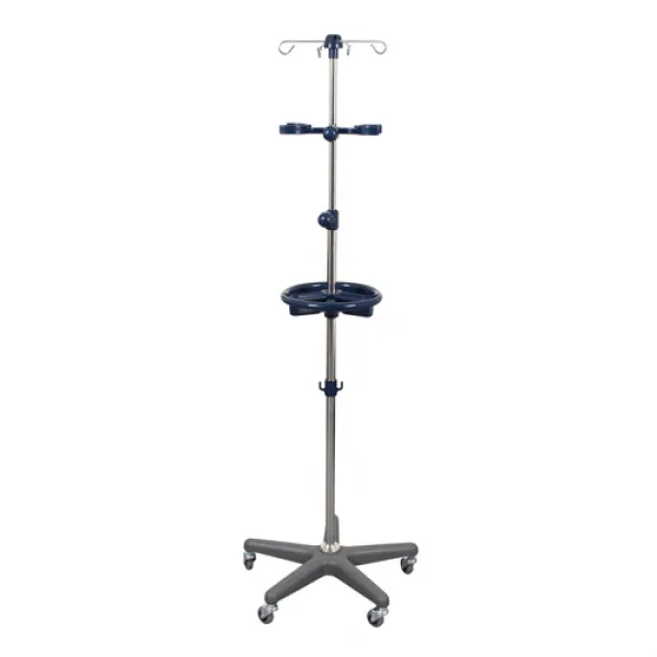 영남베드앤메디칼 5발 이동형 링겔대(고급형) YB-705IV, 1개