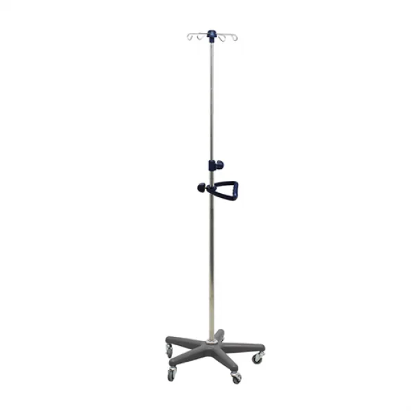 영남베드앤메디칼 5발 이동형 링겔대(손잡이형) YB-702IV, 1개