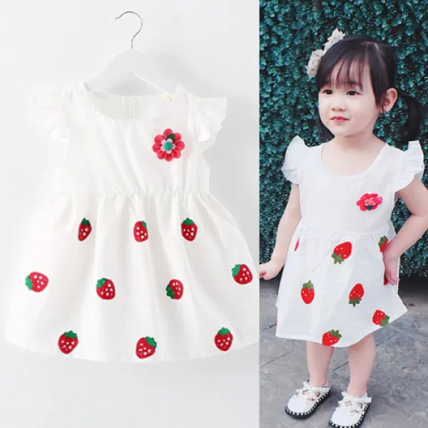 댓글이벤트 참고하세요^^러블리키즈 여아동용 여름신상 딸기퐁 원피스