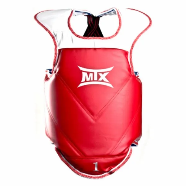MOOTO 무토 태권도 MTX 양면호구 가슴보호 격투기 시합 부상방지, 6호{2XL}