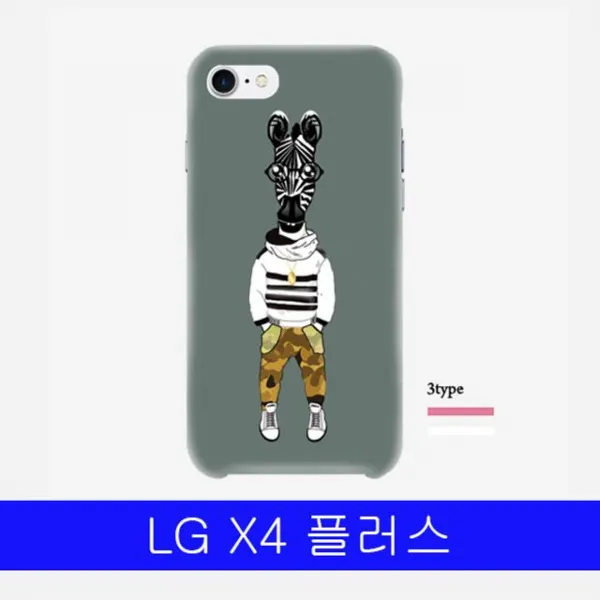 LG X4플러스 쇼미더룩말 X415 하드케이스, 화이트, 이제품확정