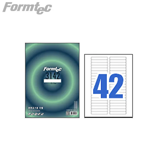 LS-3142 분류표기용라벨(레이저/잉크젯)72x13mm-100매, 100매입