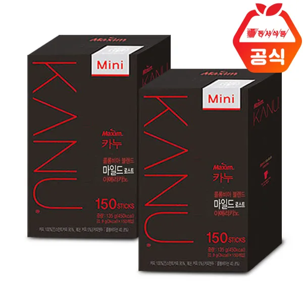 맥심 카누미니 마일드150T+150T, 1개