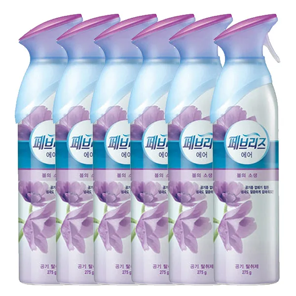 페브리즈 에어 봄의소생 275g X 6개