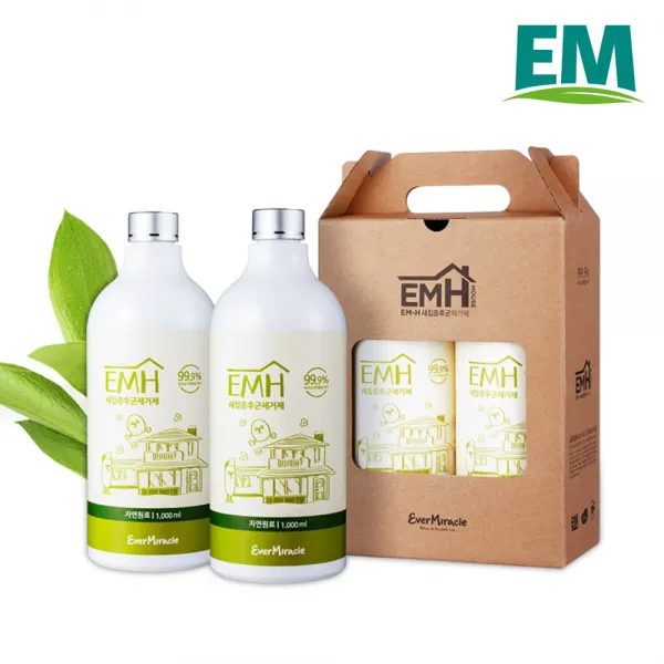 EM 새집증후군 제거제 EM-H 4L+압축분무기 새집증후군제거제