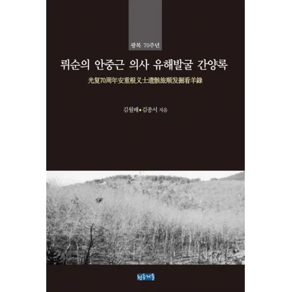 광복 70주년 뤼순의 안중근 의사 유해발굴 간양록 청동거울