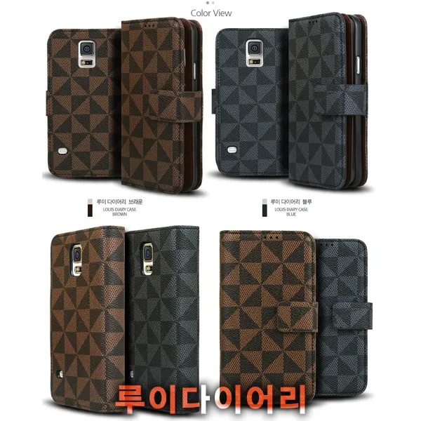 갤럭시 겔럭시 S7 S7엣지 S8 S8+ S8플러스 루이 다이어리 지갑형 카드 핸드폰 폰 케이스