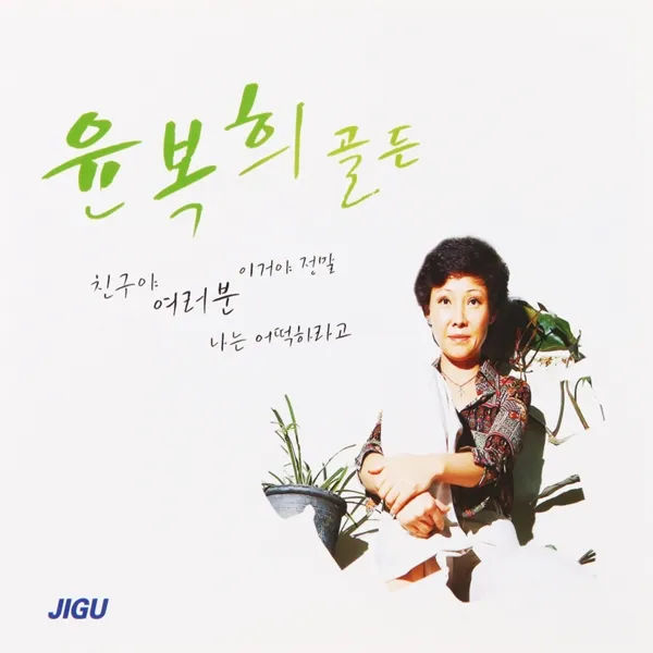 2CD 오리지날 윤복희 골든 친구야 여러분 30곡 지구