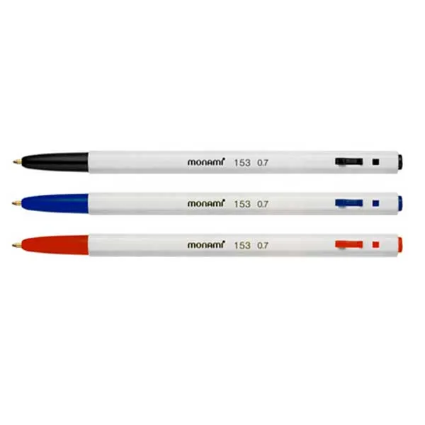 모나미 153 볼펜 1.0mm 12입, 블랙