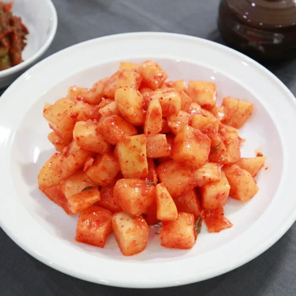 더조은김치 전라도 깍두기 원재료 국내산 100%, 5kg, 1박스
