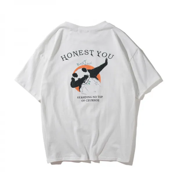 남여공용 여름 심플 힙합 캐주얼 커플룩 ~3XL