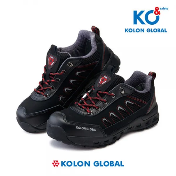 [AHI_5557024] (옵션-사이즈 : 코오롱글로벌 KG-460 논슬립-260mm) 코오롱글로벌 KG-460 논슬립 (4인치) 산업용안전화 공장안전화 작업자신발 안전신발 안전화