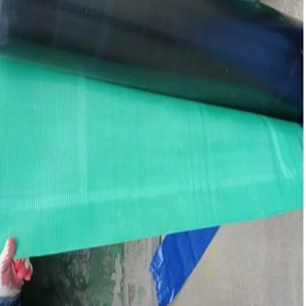 한빛Rubber 골무늬고무판-국내산(상부녹색 하부검정색), 1개
