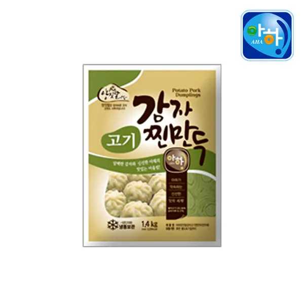 [햇살누리] (주)아하식품 양짓말 고기 찐만두 1.4kg, 1개