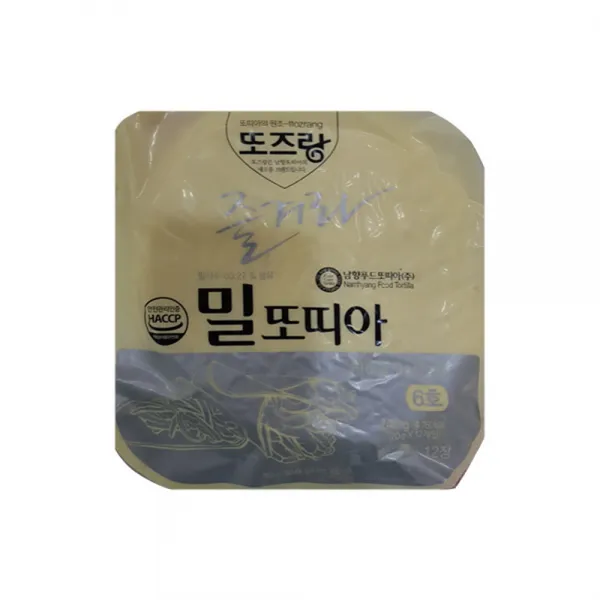 남향푸드 밀 또띠아 6인치, 240g, 1개